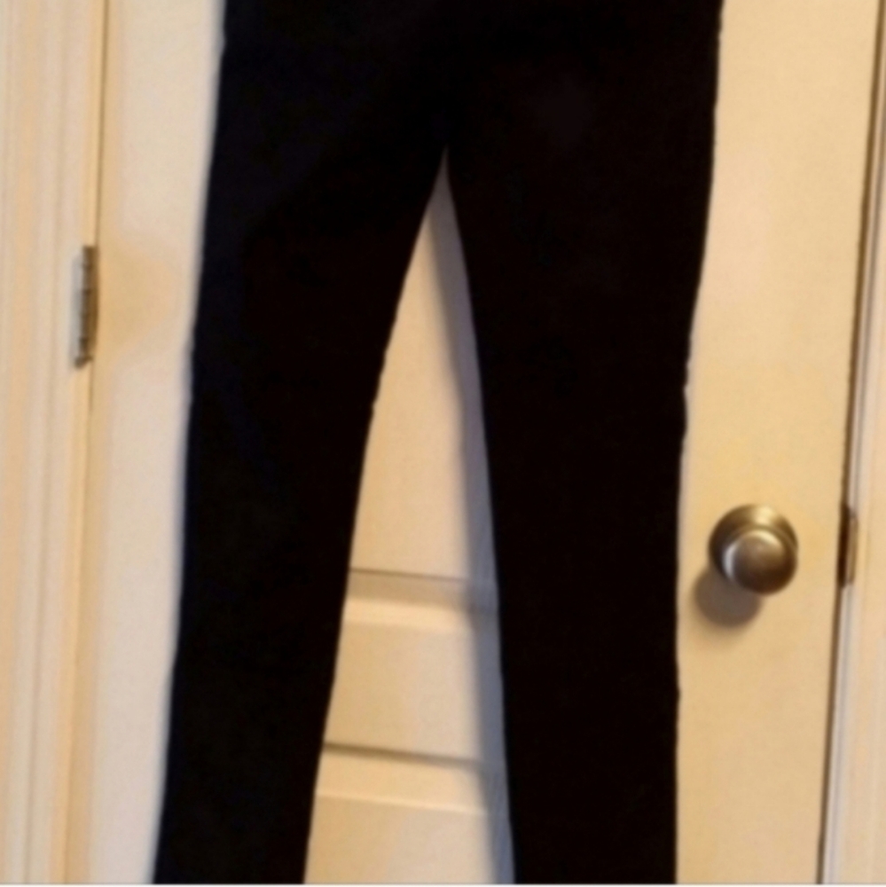 OSC Classic Black Women's Jeans 13(Junior) Skinny Stretch Waist 30"Flat L-37"GUC